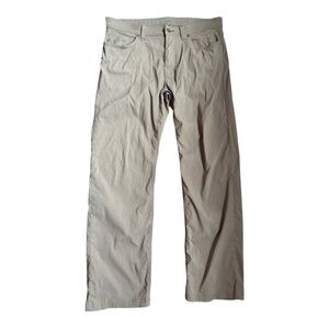prAna Men’s Brion Pant Outdoor Stretch Cycling Size 36Wx32L